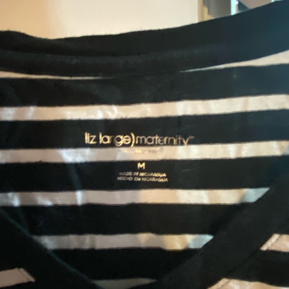 🌺 3/$15 Striped Maternity Top - Picture 2 of 2